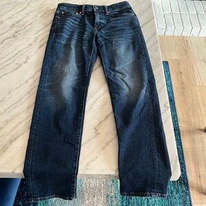 MENS/BOYS AMERICAN EAGLE MEDIUM WASH STRAIGHT LEG JEANS